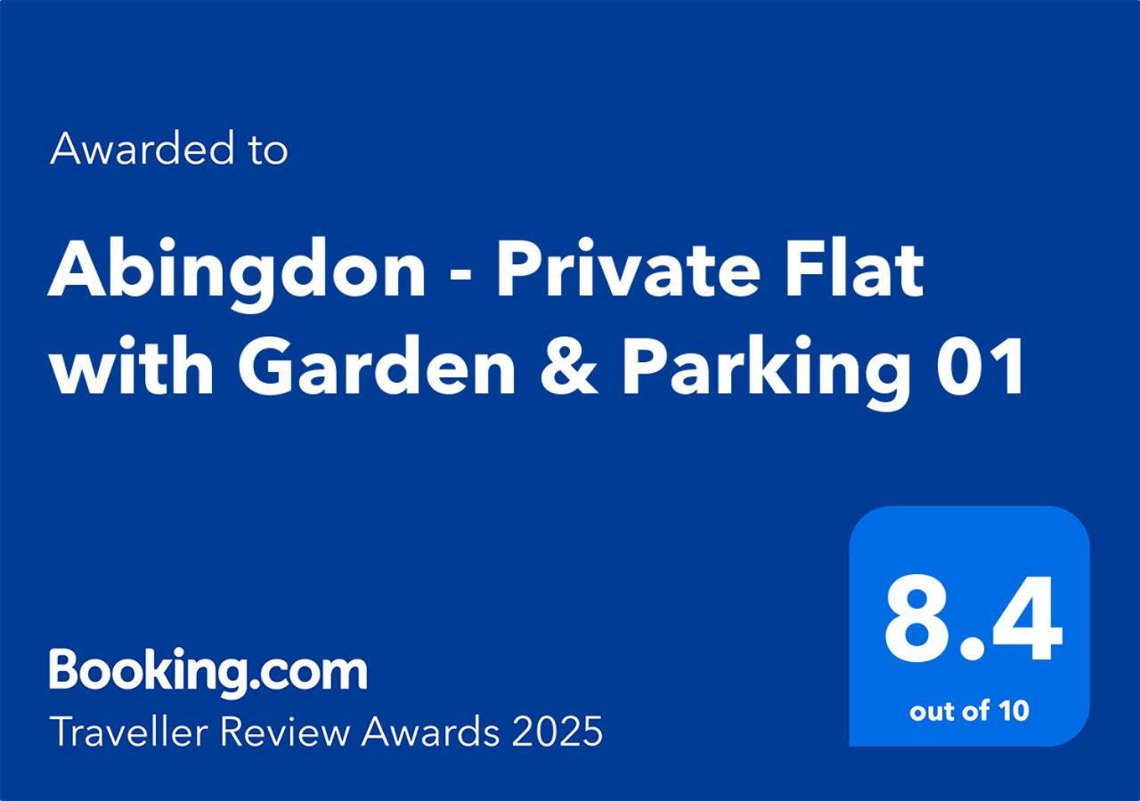 Apartamento Abingdon - Private Flat With Garden & Parking 01 Exterior foto